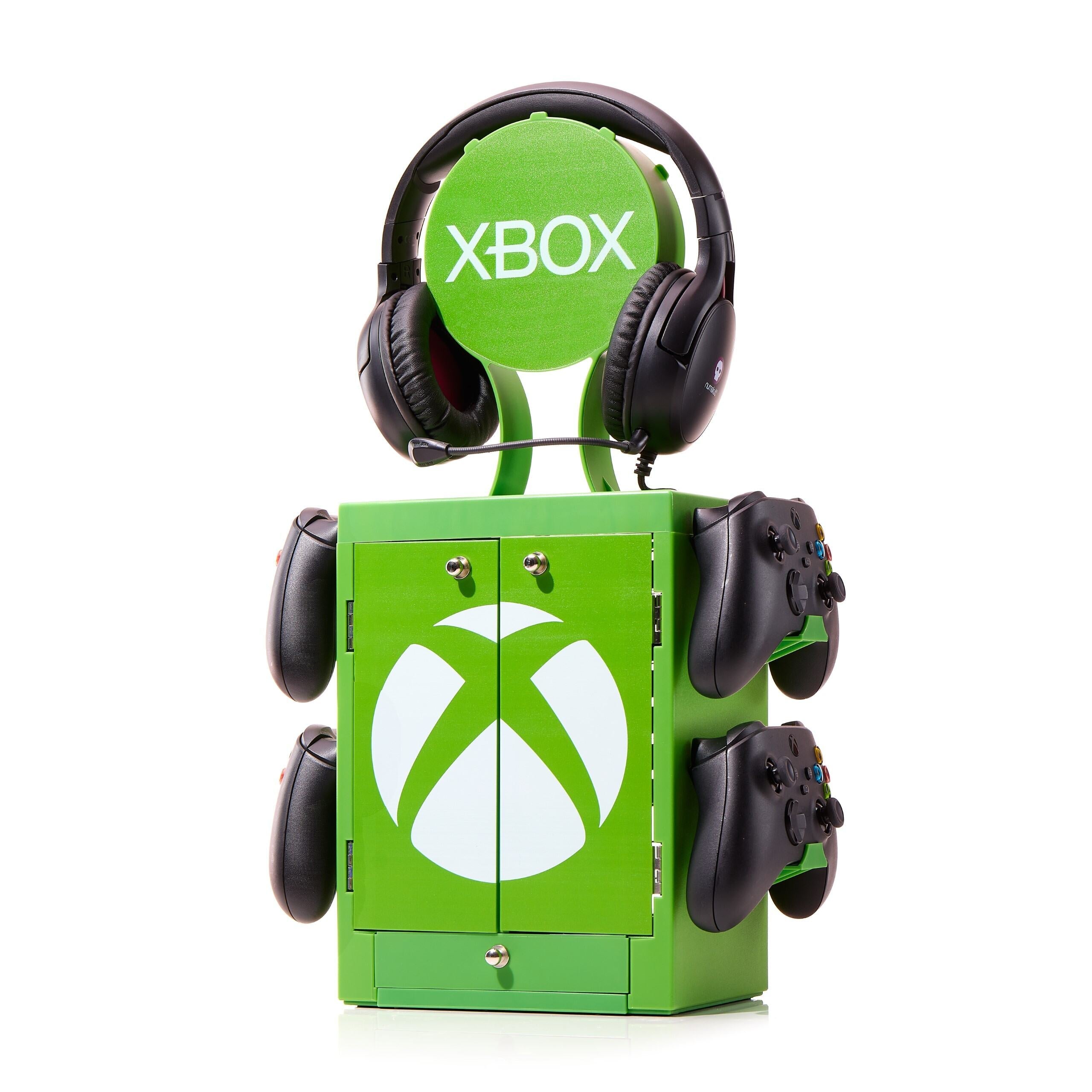 インフエルノXBOXシュンク付き Xbox 'Green' Gaming Locker | Numskull USA
