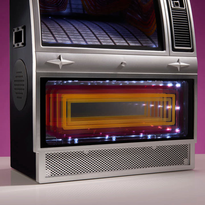 Quarter Arcades Retro Bluetooth Mini Jukebox Speaker - Stereo 70’S Edition