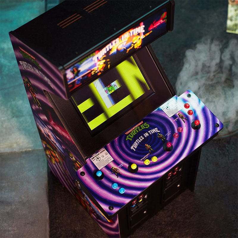 Official TMNT – Turtles in Time Quarter Arcade Cabinet