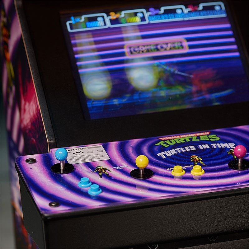 Official TMNT – Turtles in Time Quarter Arcade Cabinet